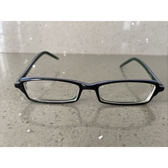 KLiiK eyeglasses frames ONLY Denmark 49-15-135 black full rim rectangle multi main image 7